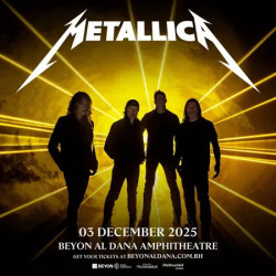 Metallica BAHRAIN 2025