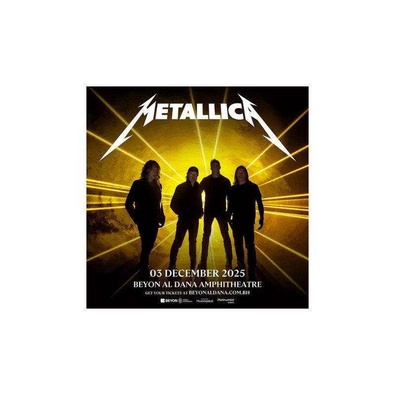 Metallica BAHRAIN 2025 Metallica BAHRAIN 2025