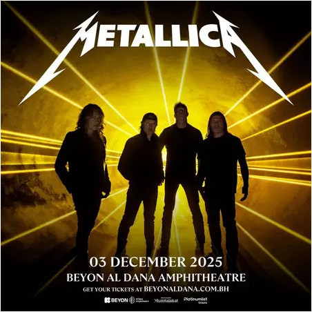 Metallica BAHRAIN 2025