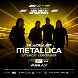 Metallica ABU DHABI 2025