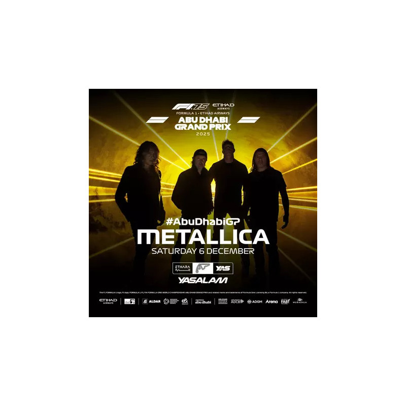 Metallica ABU DHABI 2025