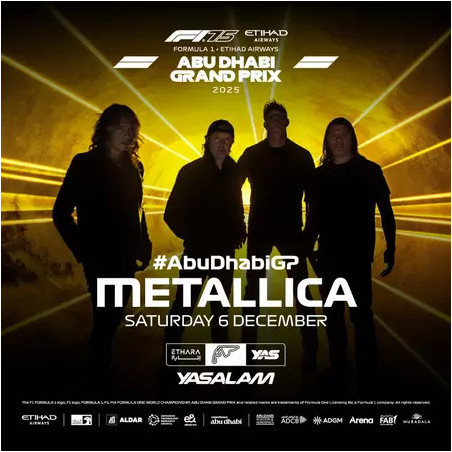 Metallica ABU DHABI 2025