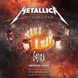 Metallica BOLGNA 2026 Italy